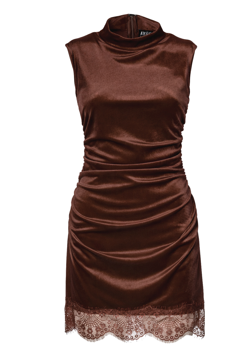 ABITO CORTO VELLUTO BALZA PIZZO 2 TG 95%PL 5%EA MADE IN ITALY         
